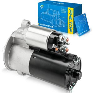 PHILTOP 3240N NEW Starter Compatible with Ford, Mazda, 1990-2011 Ranger, 1991-2002 Explorer, 2005-2009 Mustang, 2002-2003 Explorer Sport Trac, 1994-2009 B4000, 1991-1994 Navajo, 1.4KW 12V CW 10 Teeth