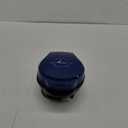 Kitchen Selectives Mini Waffle Maker By Select Brands - Classic Waffle Iron for Traditional, Savory or Dessert Waffles - Features Non-Stick Coating - 4 Mini Waffles, Cobalt Blue