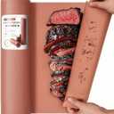 PerkHomy 18" x 200' (2400") Pink Butcher Paper Roll for Smoker BBQ Grilling Smoking Meat Unbleached Uncoated Unwaxed Peach (Pink, 18" x 200')