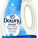 Downy Rinse Laundry Odor Remover, Ocean Mist Scent, 62 FL OZ, Fabric Softener and Laundry Odor Removal Rinse