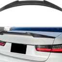 Real Carbon Fiber Rear Spoiler Wing Compatible with BMW G20 3 Series G80 M3 2019-2025, Trunk Spoiler for 330i, 330i xDrive, M340i, M340i xDrive, 330e, 330e xDrive, M3, M3 Competition