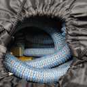 100FT Garden Hose -2026 Newly Upgraded Expandable Garden Hoses with 10 Function Spray Nozzle, Extra Strength Fabric, Pure Brass 3/ 4'' Fittings, Leak-Proof, Lightweight, Kink-Free Hose(Gray Blue)