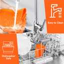 2 x 36" Silicone Griddle Mat for Blackstone, Heavy Duty Food Grade Silicone Around Grill Mat, 36 Inch Blackstone Griddle Cover, Upgraded Edge-Full Cover, with One Grease Cup, Suitable for All 36" Grill