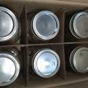 Ball Regular Mouth Mason Jars 16 oz - 6 Pack - Sure-Tight Lids - BPA Free - Freezer Safe - Ideal for Canning, Pickling, Fermenting, Storage + M.E.M Rubber Jar Opener