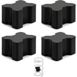 4 PCS FixlyFido Coil Spring Spacer Kit - Premium Coil Spring Lift Spacers for Vehicles, Durable Coil Spring Spacers 1" to 1.5"