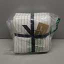 Eddie Bauer - Flannel Sheets King Size, Anti-Pilling & Wrinkle Resistant Cotton, Touchably Soft for All-Season Comfort - Bed Sheets with Matching Pillowcases & Fitted Sheet (Trail Stripe Grey)