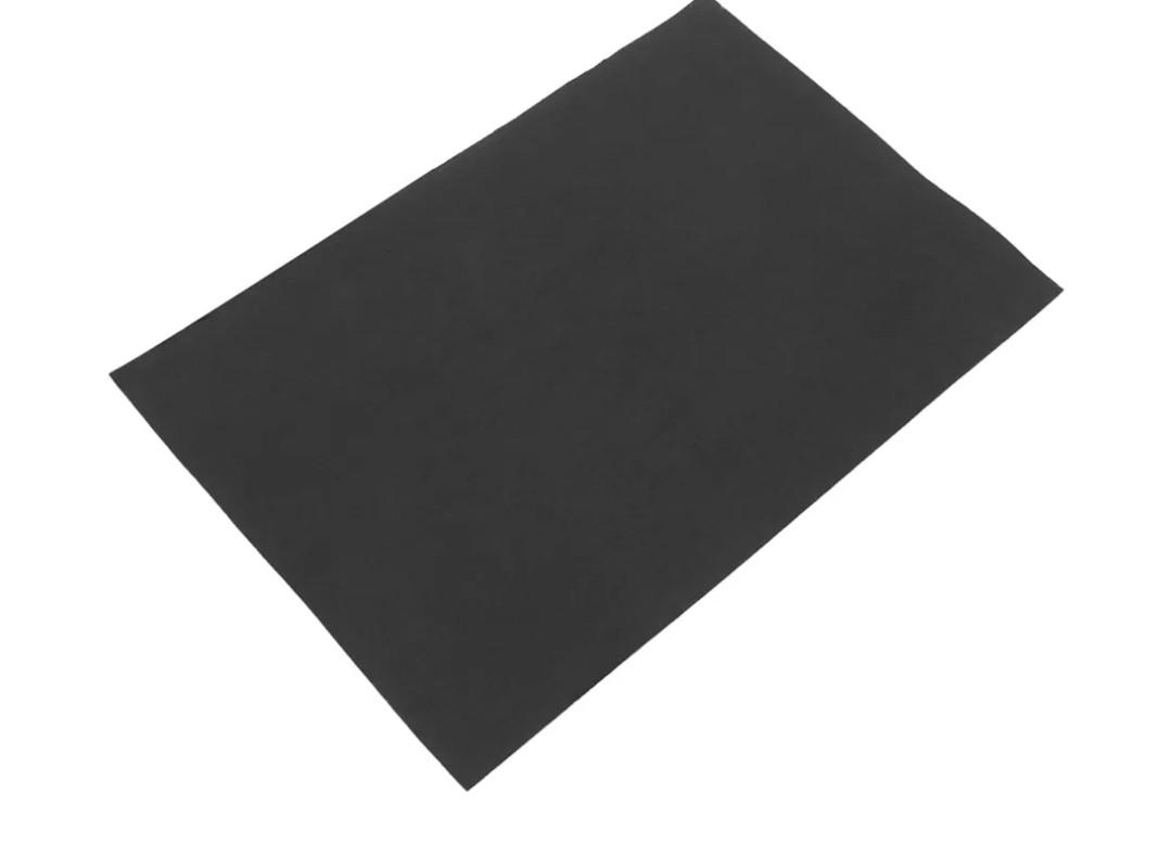 EXCEART Ink Absorbing Felt Pad 27.5X18.5 Inch Black Calligraphy Art Mat for Drawing Painting and Writing Desk Use
 5Pcs