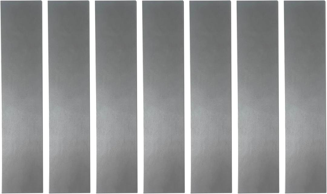 Heavy Duty Steel Charcoal Offset Smoker Tuning Plates, Heat Deflector Tuning - 7-Pack, Great Accessories for Oklahoma-Joe Highland Offset Smoker and More