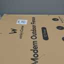 WESLEY'S CORNER Tall Fence Panels - 32H x 29L, No Dig Metal Dog Fence, Heavy Duty, Garden Border & Animal Barrier, Rustproof, Decorative Fencing for Backyards, Frontyards, Outdoors and Edging (Black)