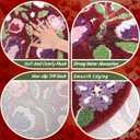 Valentine Bathroom Rug Heart Love Bird Valentines Door Mat 30 x 30 Inch Vintage Valentine Bath Decor Non Slip Welcome Floor Door Mat Casual, Low Pile, Kitchen Indoor Outdoor Home Bedroom Decoration