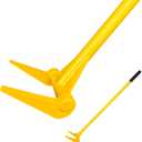 Upgrade ZOOKASEA Pallet Buster 45" with Handle, Heavy Duty Deck Board Removal Tool,Non-Slip Pry Bar Breaker for Flooring, Framing, Roofing and Construction