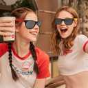 20 Pack Neon Party Sunglasses Bulk for Adult Cheap Color Glasses UV400 Protection