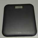 Taylor Digital Bathroom Scale, Body Weight Scale 400 LB Capacity, Carbon Fiber Anti-Slip Mat, 11.8 x 11.8 Inch Platform, Black