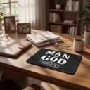 Xuhal 20 Pcs Man of God Gifts Mouse Pads Bulk for Fathers Day Church Office Party Favors Christian Mousepads for Men Employees Coworker Dad Pastor (Man of God)