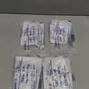 Urinary Drainage Bag 1000ml Catheter Leg Bag, 4 Pack Catheter Leg Bags for Men, Catheter Bags with Anti-Reflux Valve, Adjustable Cloth Straps, Easy Drainage Flip Design