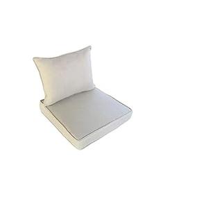 Outdoor Chair Cushions for Patio Furniture,24x24x5 Replacement Couch Cushion Set for Wicker Glider Rocking Chairs Loveseat Sectional Sofa,Thick Out Door Chair Pad Weather Fade Resistant,Sand Beige