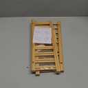 HBlife 2pcs Bamboo Dish Plate Bowl Cup Book Pot Lid Cutting Board Drying Rack Stand Drainer Storage Holder Organizer Kitchen CabinetKeep Dry