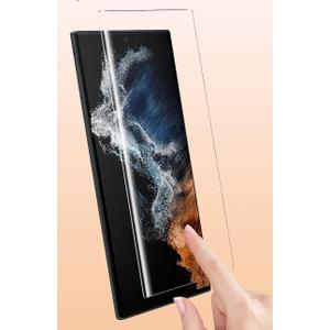 XDesign 1 Pack Galaxy S23 Ultra Screen Protector, 9H Tempered Glass Scratch Resistant, Ultrasonic Fingerprint Support, For Samsung Galaxy S23 Ultra 5G 6.8 Inch Glass Screen Protector