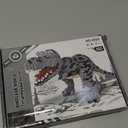 Dinosaur Tyrannosaurus Rex Model Decor Micro Mini Blocks Velociraptor Building Blocks Toy Birthday for Age 6+ Children Adults Teens 1530 Pieces