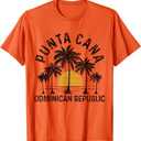 Punta Cana Dominican Republic Beach Surf Vintage T-Shirt Medium