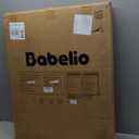 Babelio Baby Gate for Doorways and Stairs, 26''-40'' Auto Close Dog/Puppy Gate, Easy Install, Pressure Mounted, No Drilling, fits for Narrow and Wide Doorways, Safety Gate w/Door for Child and Pets