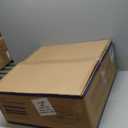 CubiCubi Modern Ceiling Fans, 20 Inch Black Ceiling Fan with Lights and Remote Control, APP, LED Fandelier with 3CCT and 6 Wind Speeds, Low Profile Ceiling Fans with Lights for Bedroom, Office