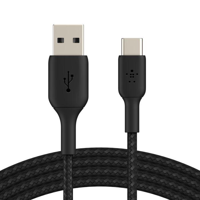 Kabel Belkin Boost Charge Braided USB-C do USB-A 2m, czarny