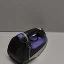 Hamilton Beach Steam Iron for Clothes & Garment Steamer with Smooth Press Stainless Steel Soleplate, 1200 Watts, 8 Retractable Cord, Black (14214)