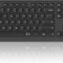CITLLA Wireless Bluetooth Keyboard, Support Multi Device Switching, Full Size, Scissor-Switch Keys Silent Design for Computer, Laptop, MacBook and iPad