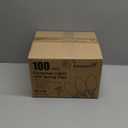 C9 Christmas Lights Outdoor with 100 Spring Clips 65FT 100LED, C9 String Lights Waterproof Connectable for House Roof Patio Yard Windows Xmas Tree Outdoor Christmas Light Decorations, Warm White