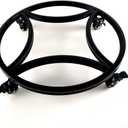 Zhongma 15" Plant Caddy with Wheels, Heavy Duty Construction, 300 Lbs Capacity, Load-bearing wheels with Brakes