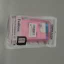 Compatible with iPhone 16 Pro Case with HD Screen Protector, Heavy Duty Shockproof [3 in 1] Clear Phone Cases for iPhone 16 Pro 6.3" (Pink)