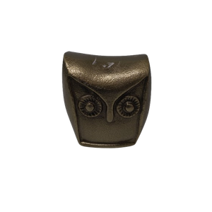 3.6IN Aluminum Owl Gold