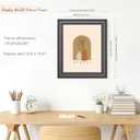 16x20 frames Black, 2-Inch Wide Border Poster Frames 16 x 20 with Black Backboard, picture frames 16x20 Wall Hanging