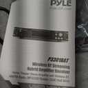 Pyle Bluetooth Home Stereo Amplifier - Hybrid Multi-Channel 3000 Watt Power Amplifier Home Audio Receiver System w/ AM/FM Radio, MP3/USB,AUX,RCA Karaoke Mic in - Rack Mount, Remote - P3301BAT