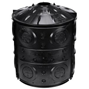 NDS FWAS24 50 Gal. Flo Stormwater Dry Well System Kit with 3 Side Panels & 1 Cover, Ideal for Rainwater Collection, Black