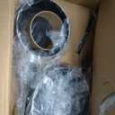 Amazon Basics Non Stick Kitchen Cookware 8-Piece Set, Non-Induction, Includes Pots and Pans, Black