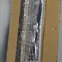 4 Pcs Baseboard Register Vent 18 Inch Duct Opening Size Baseboard Vent Covers Baseboard Diffuser Adjustable Corner Baseboard Return Air Grille for Home Floor Wall Air Flow Control(Brown)