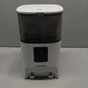 Cat Feeder Pet Smart Automatic Feeder Sensor WiFi Remote Timing and Quantitative Feeder Pet Automatic Food Feeder Pet Feeder(4L) (White)