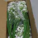 Sukh 30 Babys Breath Artificial Flowers - White Fake Flowers Baby's Breath Gypsophila Realistic Bouquet Flores Artificiales para Decoracion Plants for Wedding Table Centerpieces, Home Decoration