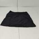 GRAPENT Women's High Waisted Bikini Bottoms Ruched Swimsuit Tulip Hem Swim Skirt (Large)