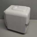 CROWNFUL Mini Fridge, 4 Liter/6 Can Portable Cooler and Warmer Personal Refrigerator for Skin Care, Cosmetics, Beverage, Food,Great for Bedroom, Office, Car, Dorm, ETL Listed (White)
