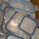 Snapware Glass & Plastic Mix Total Solution (16-Pack) Food Storage Containers Set, Meal Prep Containers with Plastic BPA-Free Lids & 4 Locking Tabs, Microwave, Dishwasher, and Freezer Safe