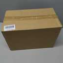 HOSOM 6 Pack Passage Door Lever for Closet Hall Heavy Duty Door Handle with Square Plate Left or Right Handing Levers Door Handles Interior No Locking Matte Black