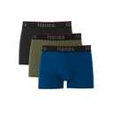 Hanes Total Support Pouch Men's Trunks Pack, Anti-Chafing Underwear, Moisture-Wicking Underwear, Odor Control, 3-Pack S