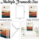 White 16x24 Picture Frame Set of 3, High Transparent Frame for 16 By 24 Photo Collage Canvas Poster Size Wall Mount and Tabletop Horizontally Vertically (White, 16 x 24 inches)
