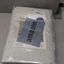 MIULEE 100% Blackout Polyester Textured Curtains for Bedroom Solid Thermal Insulated Ivory Grommet Room Darkening Curtains & Drapes Luxury Decor for Living Room Nursery 52 x 90 Inch (2 Panels)