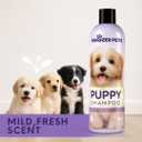 Wagzer Pets Puppy Shampoo | Natural Puppy Formula Dog Shampoo for Sensitive Skin | Gentle Support Shampoo for Dogs | Puppy Wash for Itchy Skin, Soothes, Cleanses, and Moisturizes | 16 oz
