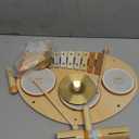 Drum Set for Toddler - Toys for 2 3 4 Year Old Girls Boy Gifts - 9 in 1 Wooden Montessori Musical Instruments with Xylophone for Kids 3-5, Christmas Birthday Gifts for Toddlers 2-4