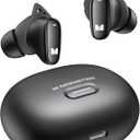 Monster N-Lite 206 Bluetooth Earbuds Wireless Earphones Bluetooth 5.4 in-Ear Earbuds Headphones Built-in Mic, Touch Control, IPX6 Waterproof, Comfortable Fit, Type-C Charging, 25H Playback, Black